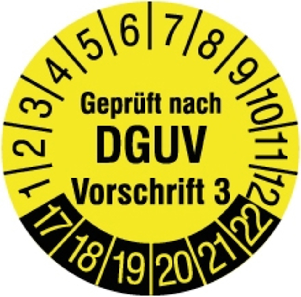 DGUV Vorschrift 3 bei JK Elektrotechnik in Calden