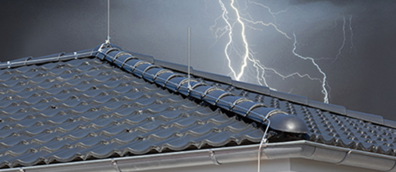 Äußerer Blitzschutz bei JK Elektrotechnik in Calden