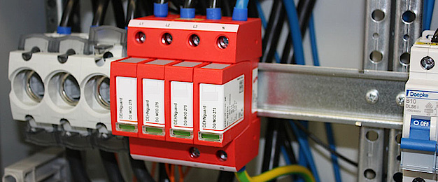 Über­spannungs­schutz bei JK Elektrotechnik in Calden