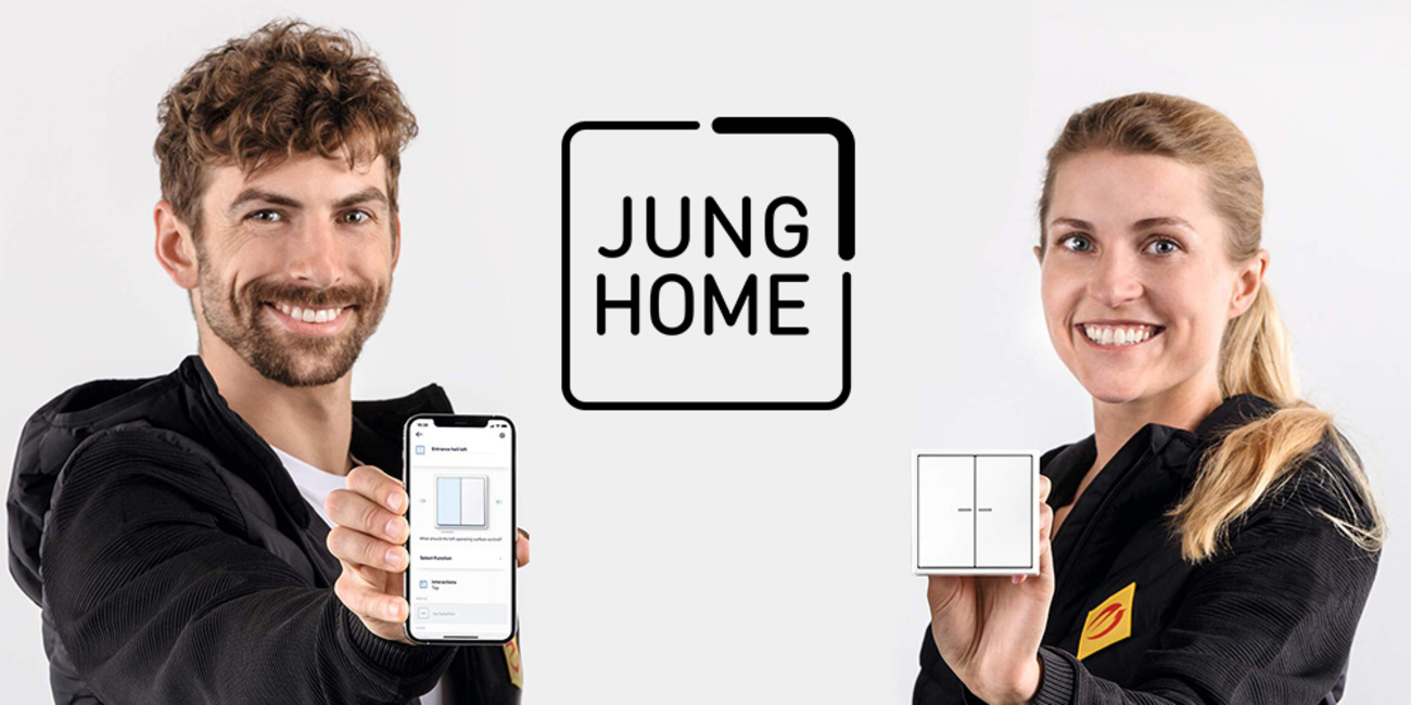 JUNG HOME bei JK Elektrotechnik in Calden