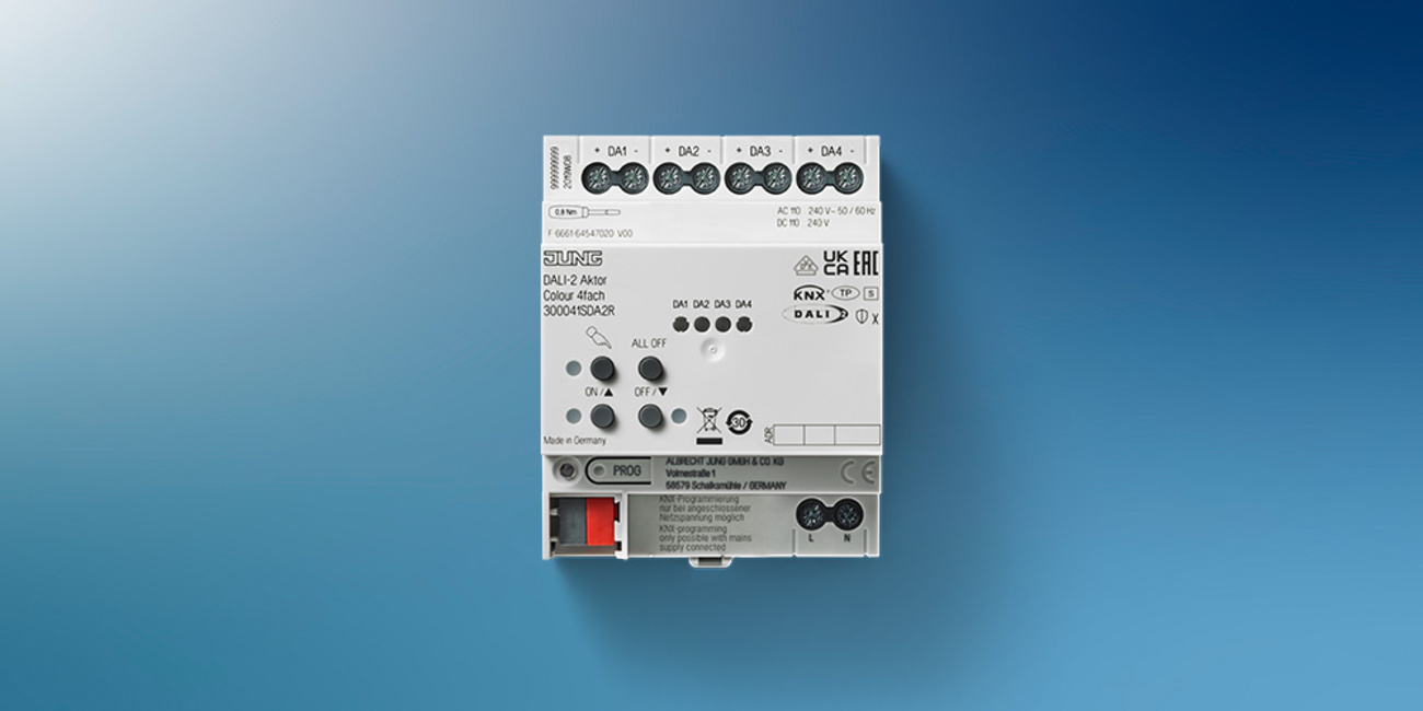 KNX DALI 2 Gateway Colour bei JK Elektrotechnik in Calden